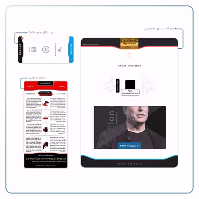 برچسب پوششی ماهوت مدل Elon Musk مناسب برای تبلت اپل iPad mini (GEN 5) 2019 A2133