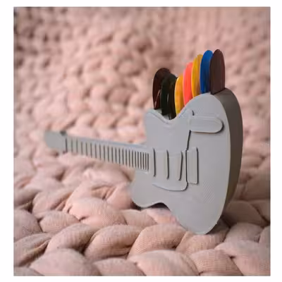 نگهدارنده پیک گیتار مدل گیتار