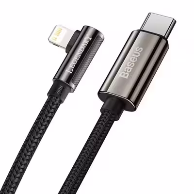 کابل تبدیل USB-C به لایتنینگ باسئوس مدل CATLCS طول 2 متر