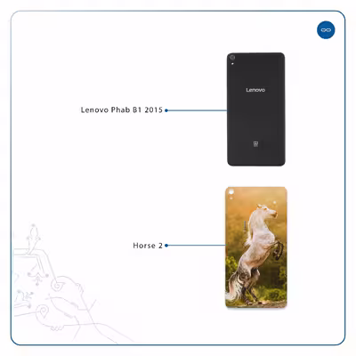 برچسب پوششی ماهوت مدل Horse-2 مناسب برای تبلت لنوو Phab B1 2015