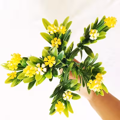 دسته گل مصنوعی مدل رزماری کد 679 بسته 2 عددی