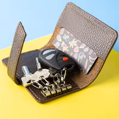 ست هدیه چرم عطارد مدل  چرم طبیعی کد A43