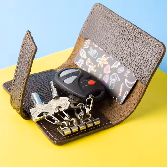 ست هدیه چرم عطارد مدل  چرم طبیعی کد A43