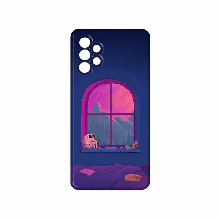 کاور مدل انیمیشن کد 058 مناسب برای گوشی موبایل سامسونگ galaxy A13 4G 
