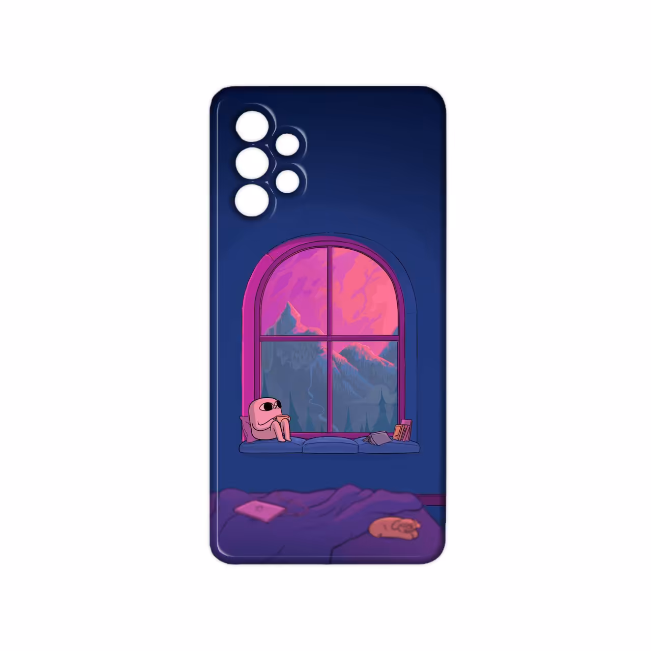 کاور مدل انیمیشن کد 058 مناسب برای گوشی موبایل سامسونگ galaxy A13 4G 