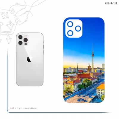برچسب پوششی ماهوت مدل City of Berlin مناسب برای گوشی موبایل اپل iPhone 12 Pro