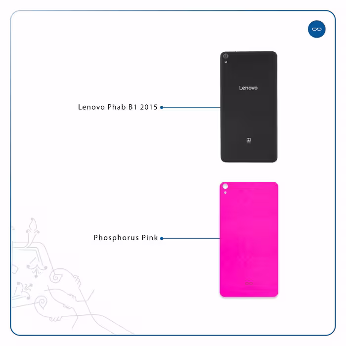 برچسب پوششی ماهوت مدل Phosphorus-Pink مناسب برای تبلت لنوو Phab B1 2015
