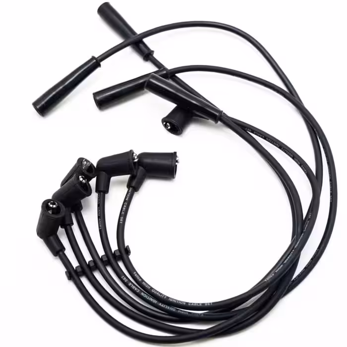 وایر شمع خودرو سانکوه مدل S-07 مناسب برای پراید کاربراتوری مجموعه 5 عددی