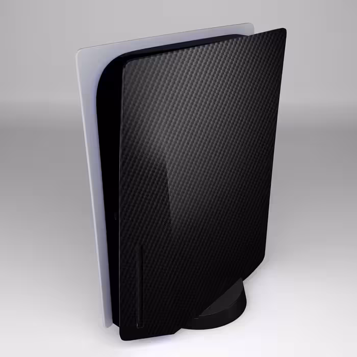 برچسب کنسول بازی PS5 مدل carbon مات مناسب دستگاه دیسک خور