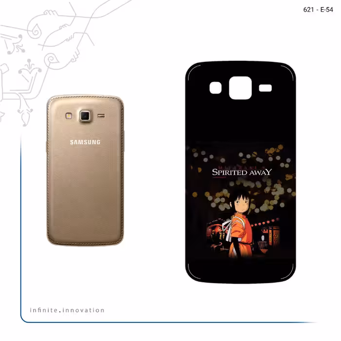 برچسب پوششی ماهوت مدل Spirited Away مناسب برای گوشی موبایل سامسونگ Galaxy Grand 2