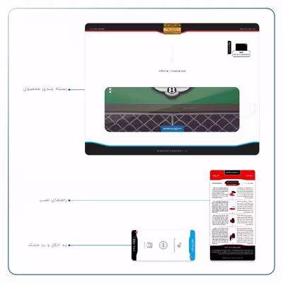 برچسب پوششی ماهوت مدل Bentley مناسب برای تبلت اپل iPad Pro 11 (GEN 2) 2020 A2230