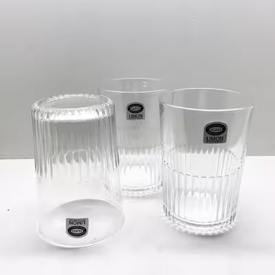 لیوان لیمون مدل شیاردار بسته 3 عددی