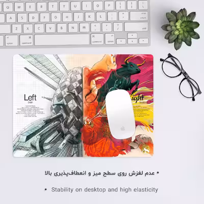 ماوس پد هومرو مدل A5605 طرح پزشکی آناتومی