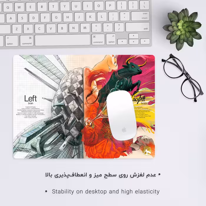 ماوس پد هومرو مدل A5605 طرح پزشکی آناتومی