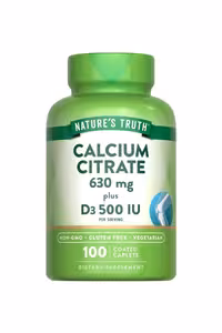کپسول کلسیم سیترات Nature's Truth ـ بسته 100 عددی