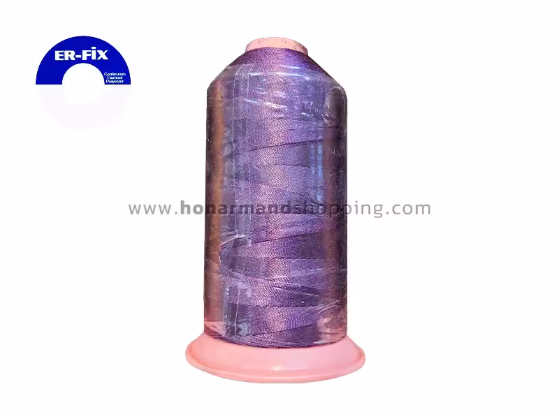 نخ دوخت پلی آرت POLYART ارفیکس رنگ بنفش سایز 20