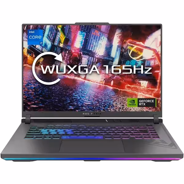 لپ تاپ گیمینگ ایسوس مدل ASUS ROG Strix G614JV Gaming Laptop Intel Core i7 13650HX 24GB DDR5 RAM 512GB SSD NVIDIA GeForce RTX 4060 8GB 16″ IPS 165Hz