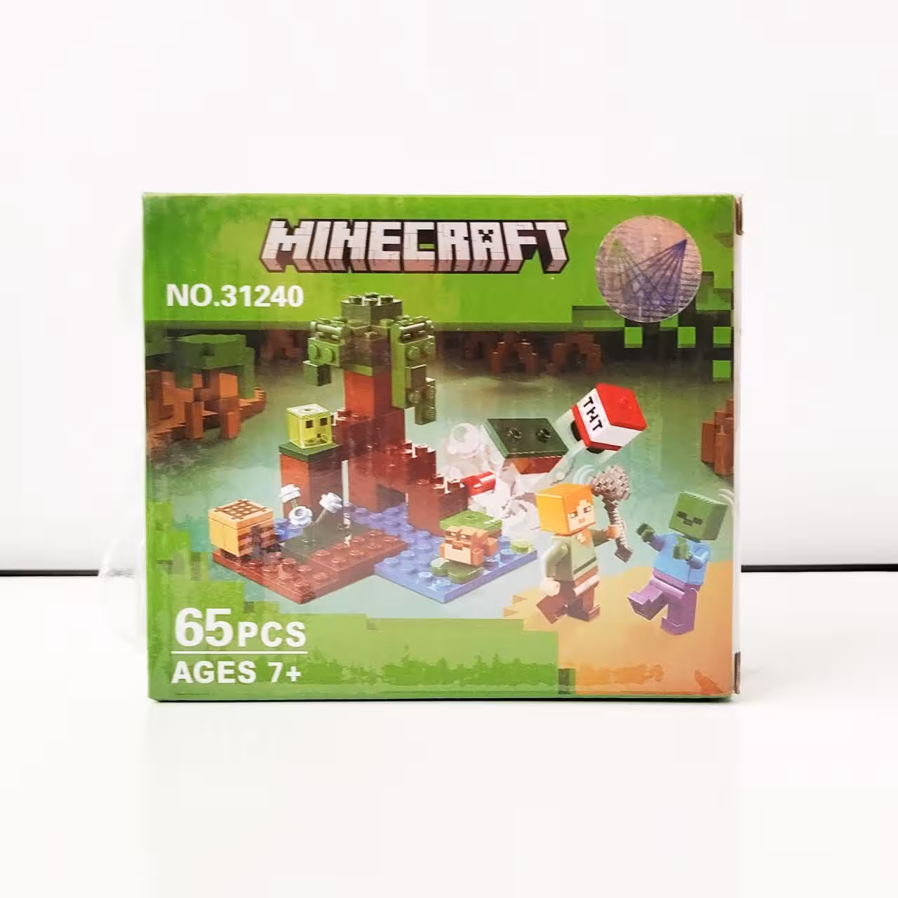 لگو ماینکرفت 65 قطعه کد 31240 دنیای من (نو، قسطی، با تخفیف)