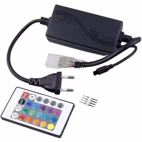 سوکت ریسه SMD LED Strip RGB طول 50 سانتی متری ریموت کنترل