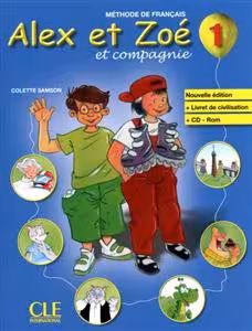 دانلود کتاب Alex et Zoe 1 - Livre   Cahier   CD