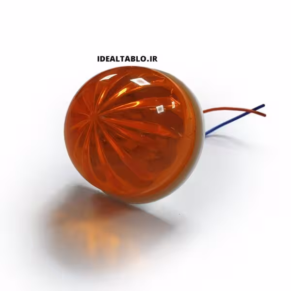 لاسوگاسی خورشیدی نارنجی 5.5 سانت تخت