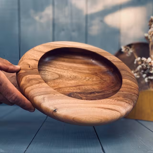 ظرف چوبی پذیرایی ملچ کد 911