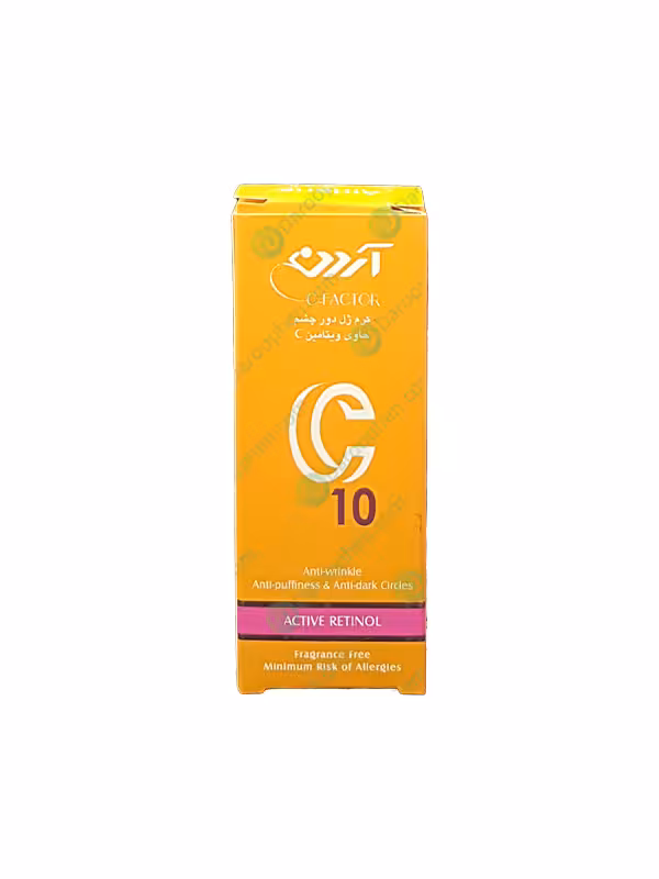 کرم-ژل دور چشم ویتامین سی 10 % آردن 15 گرم – Ardene vitamin C 10 % Anti wrinkle Eye Contour Cream Gel 15 g