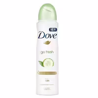 اسپری بدن زنانه رایحه خیار و چای سبز داوو DOVE  GO FRESH