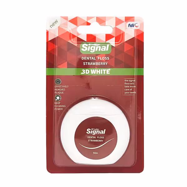 نخ دندان سیگنال توت فرنگی 50 متری