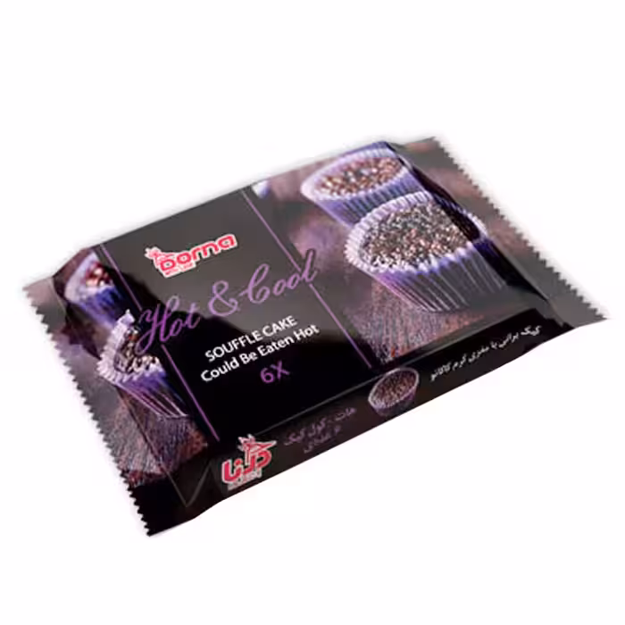 هات کول کیک کاکائویی درنا بسته 6 عددی