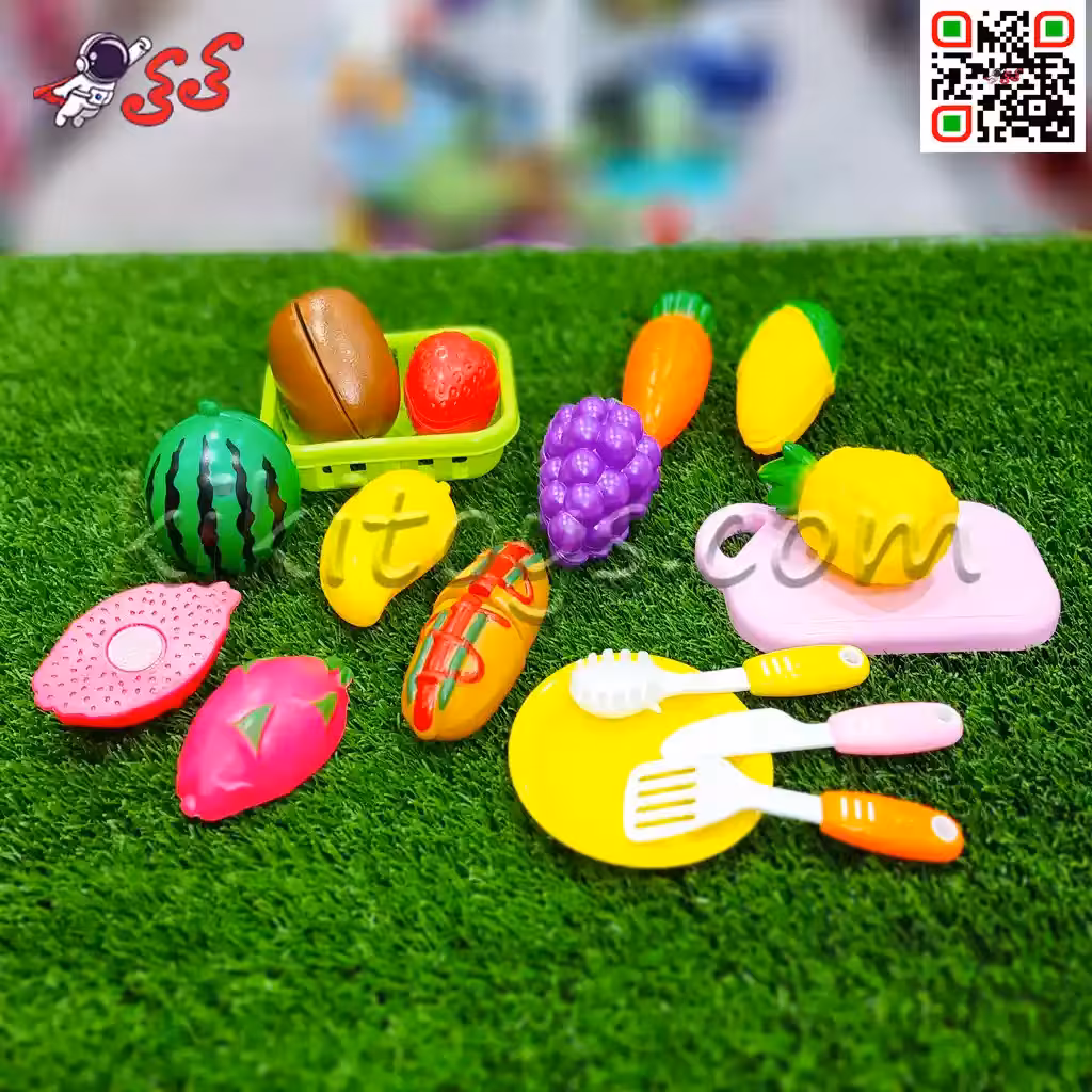 ست میوه اسباب بازی برشی FROIT SLICE 80301