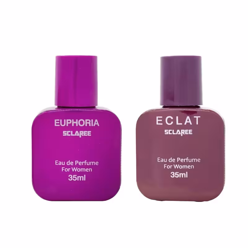 عطر جیبی زنانه اسکلاره مدل Euphoria حجم 35 میلی لیتر به همراه عطر جیبی زنانه اسکلاره مدل Eclat