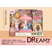 ست اسباب بازی خانه خرگوشی طرح پارک بازی کد 6659