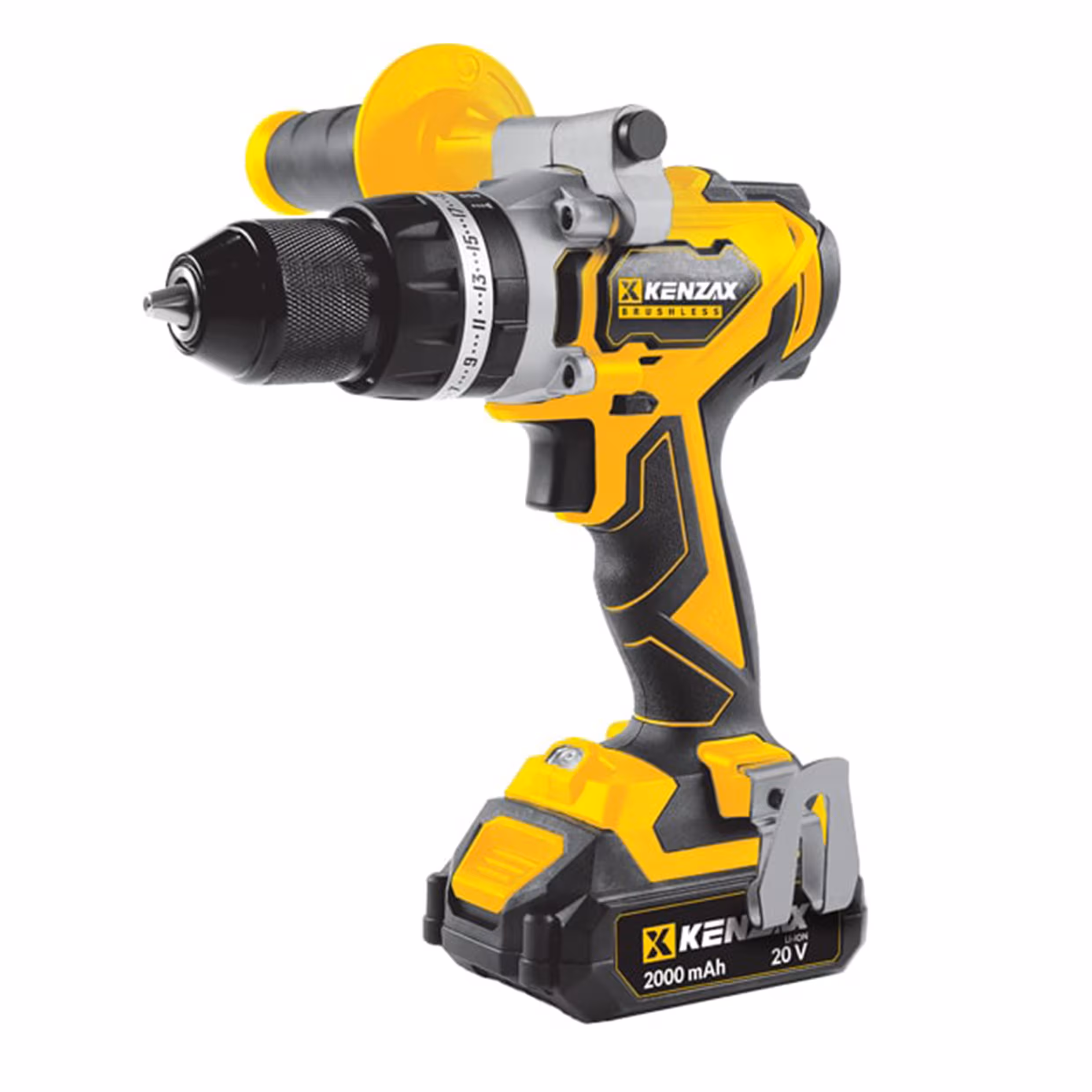 دریل چکشی براشلس تک باتری کنزاکس مدل 8880