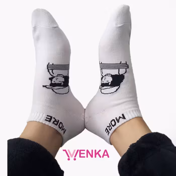 جوراب مچی طرح 9931