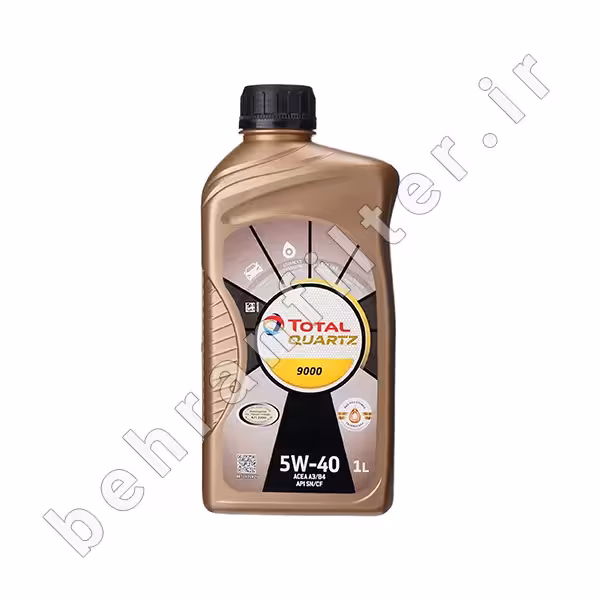 روغن موتور توتال MVP 9000 5W40 حجم 1 لیتر
