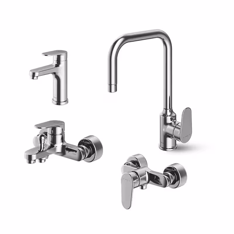 ست شیرآلات شودر مدل آلپ