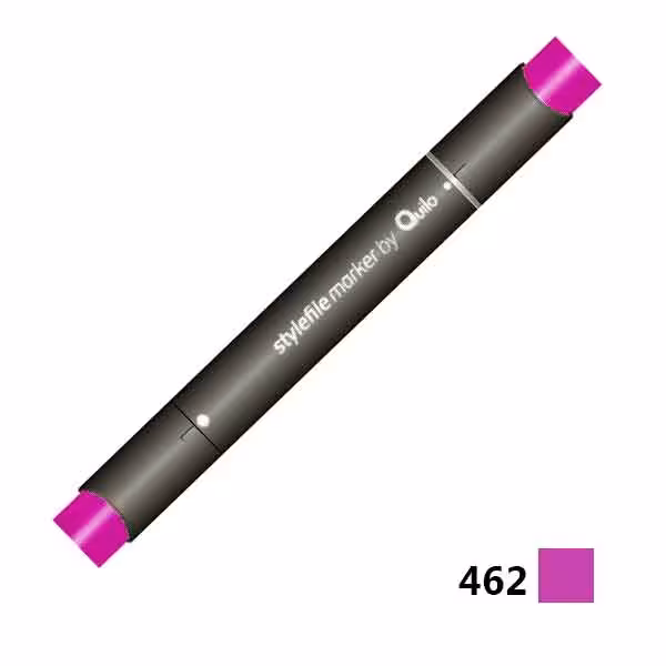 ماژیک راندو دوسر کوییلو کد 462 مدل Stylefile (رنگ vivid purple)