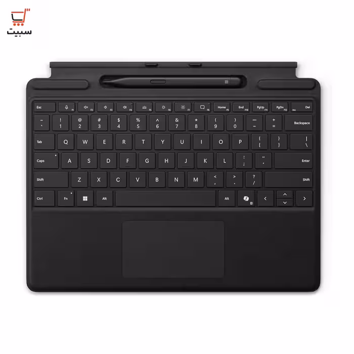 کیبورد و قلم تبلت مایکروسافت مدل Surface Pro Signature Keyboard with Slim Pen 2
