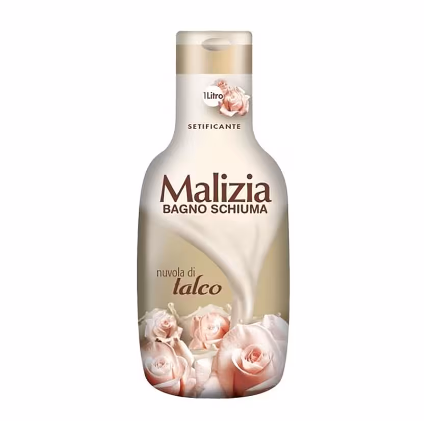 شامپو بدن مالزیا Malizia مدل Nuvola di Talco حجم 1000 میل