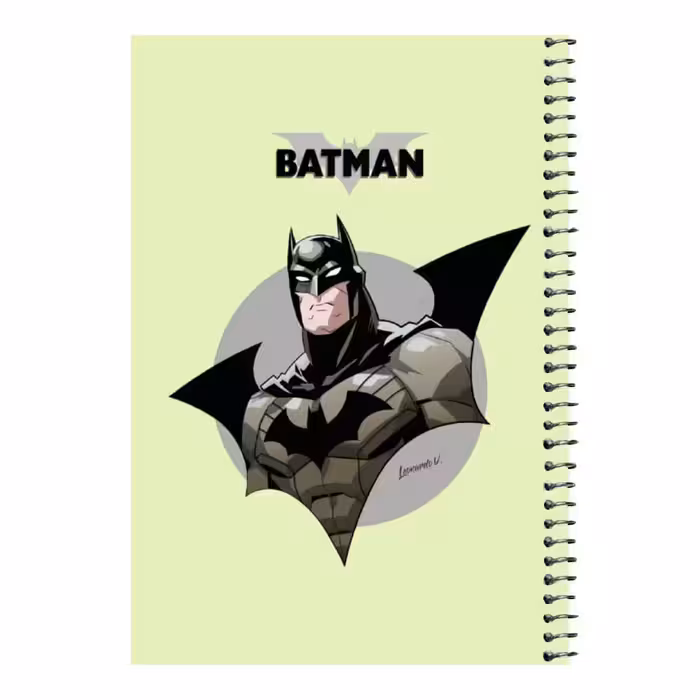 دفتر مشق 80 برگ اس جی مدل بتمن کد 9