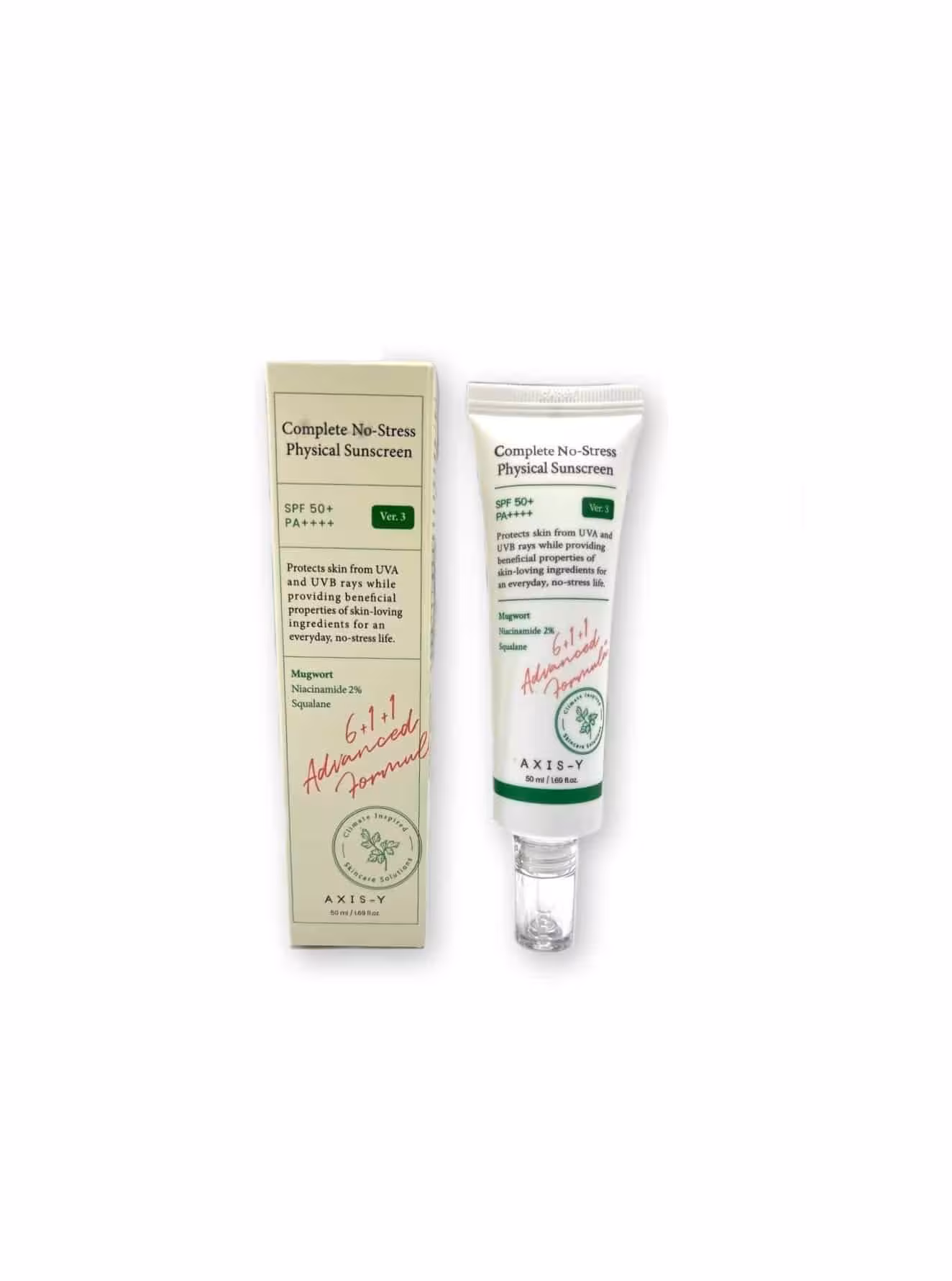 ضد آفتاب فیزیکی اکسیس وای AXIS-Y با SPF  50 حجم 50 میل