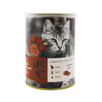 کنسرو گربه بالغ گوشت خالص برند us pet یو اس پت 400 گرمی
