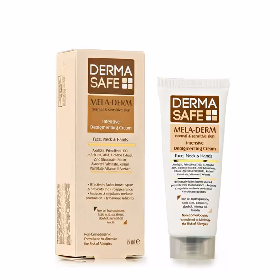 کرم روشن کننده درماسیف مناسب پوست های معمولی و حساس 25 میلی لیتر