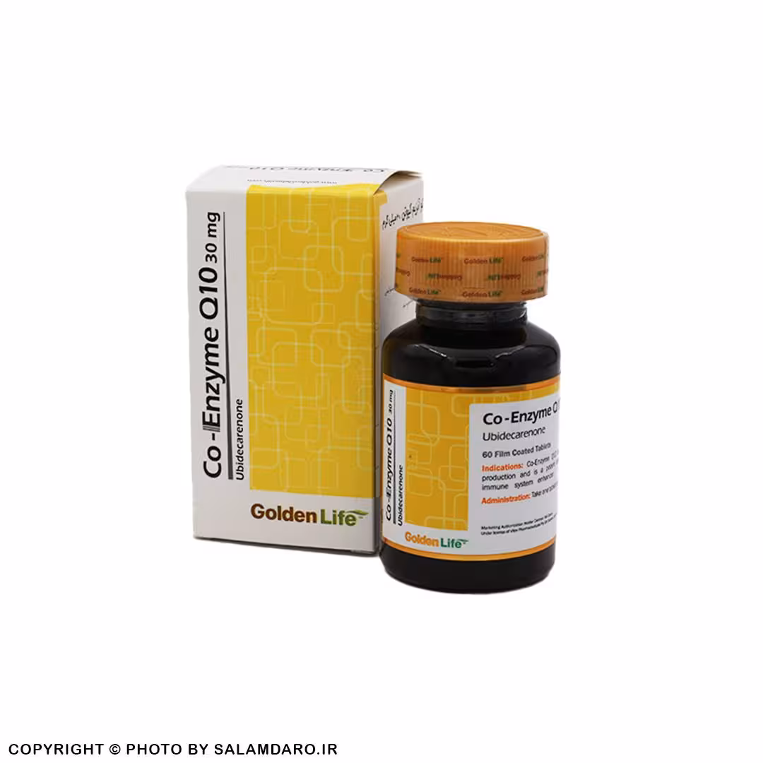 قرص کو آنزیم کیوتن 30 میلی گرم گلدن لایف (60 عددی)