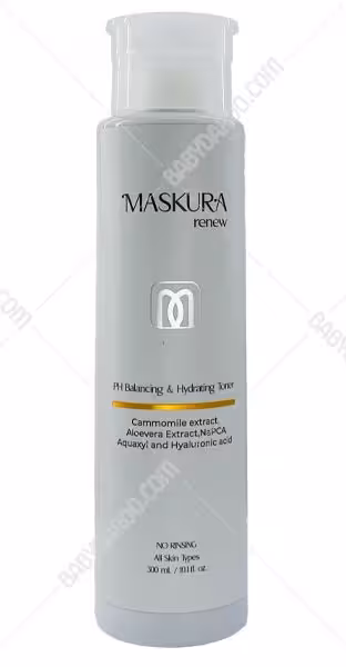 محلول آبرسان و تنظیم PH ماسکورا Maskura ph balanceing &amp; hydraing toner