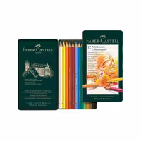مداد رنگی پلی کروم 12 رنگ فابرکاستل