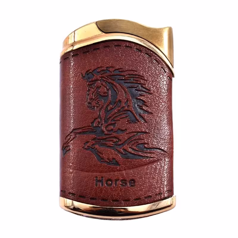 فندک اتمی چرم مدل Horse