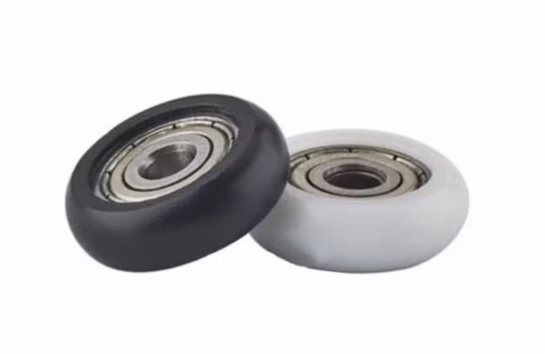 چرخ POM با یک عدد بلبرینگ 626zz سایز 6x26x7.5
