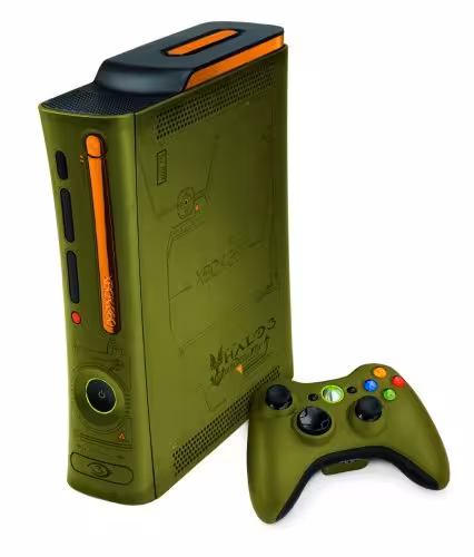 ایکس باکس 360 باندل هیلو Xbox 360 Console Halo 3 Special Edition 3 کارکرده